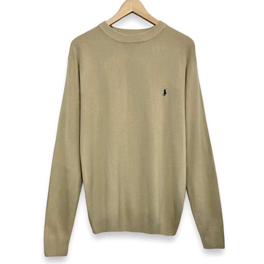 Polo Ralph Lauren Vintage Black Label Cashmere Knit Pullover Sweater Size XL